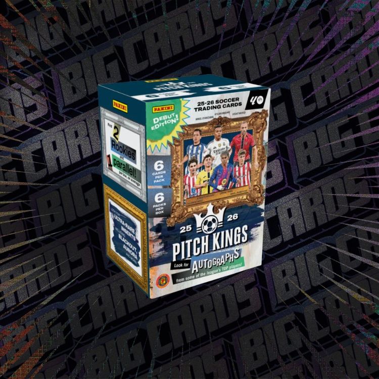 2025-26 Panini La Liga Pitch Kings Blaster